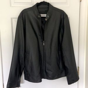 Calvin Klein Men’s Leather Jacket